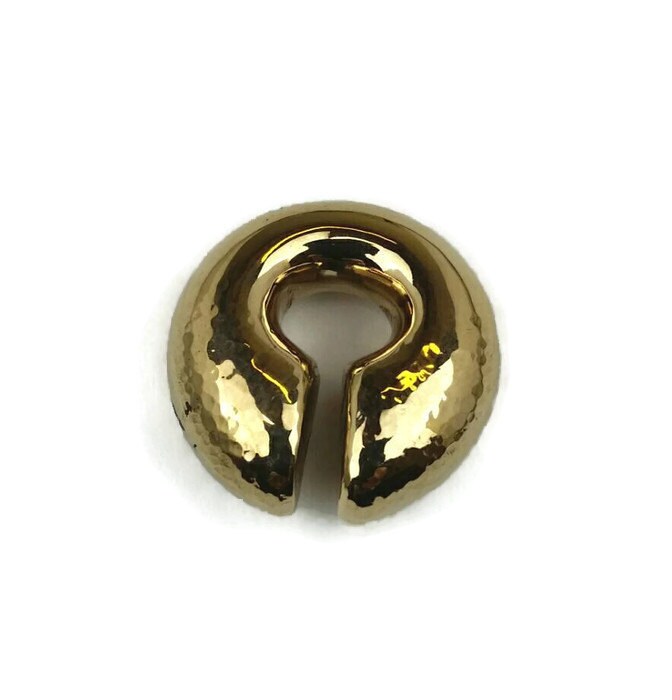Bronze Ohrgewichte. Hammerschlag Finish Bronze Ohrgewichte. Hammerschlag Finish von tarcinale