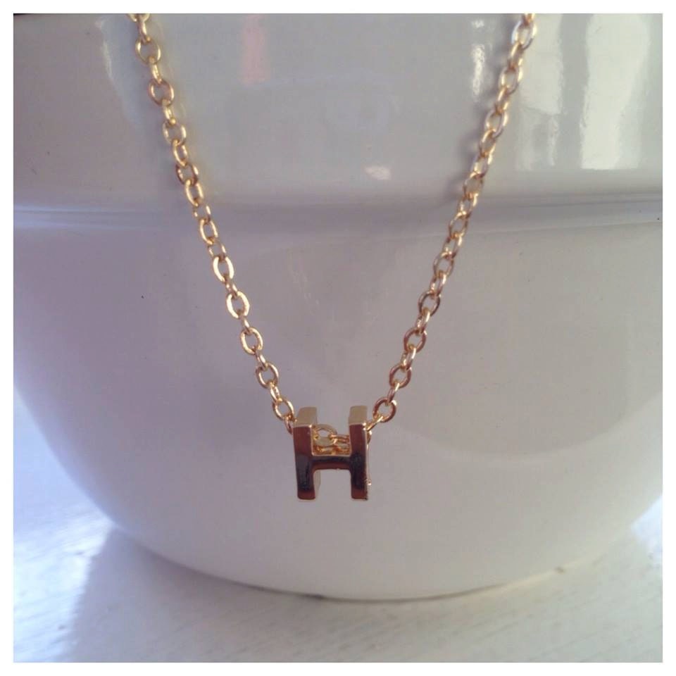 Gold Alphabet Charm Halskette, Schmuck Charm, Halskette Personalisierte Geschenke, Initial Personalisierter Für Gold Alphabet Charm Halskette, Schmuck Charm, Halskette Personalisierte Geschenke, Initial Personalisierter Für von tarocollection