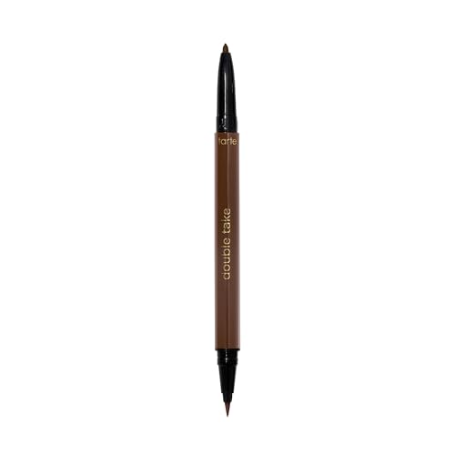 Tarte Double Take Eyeliner, Doppelseitiger Präzisions-Liner, Braun von tarte