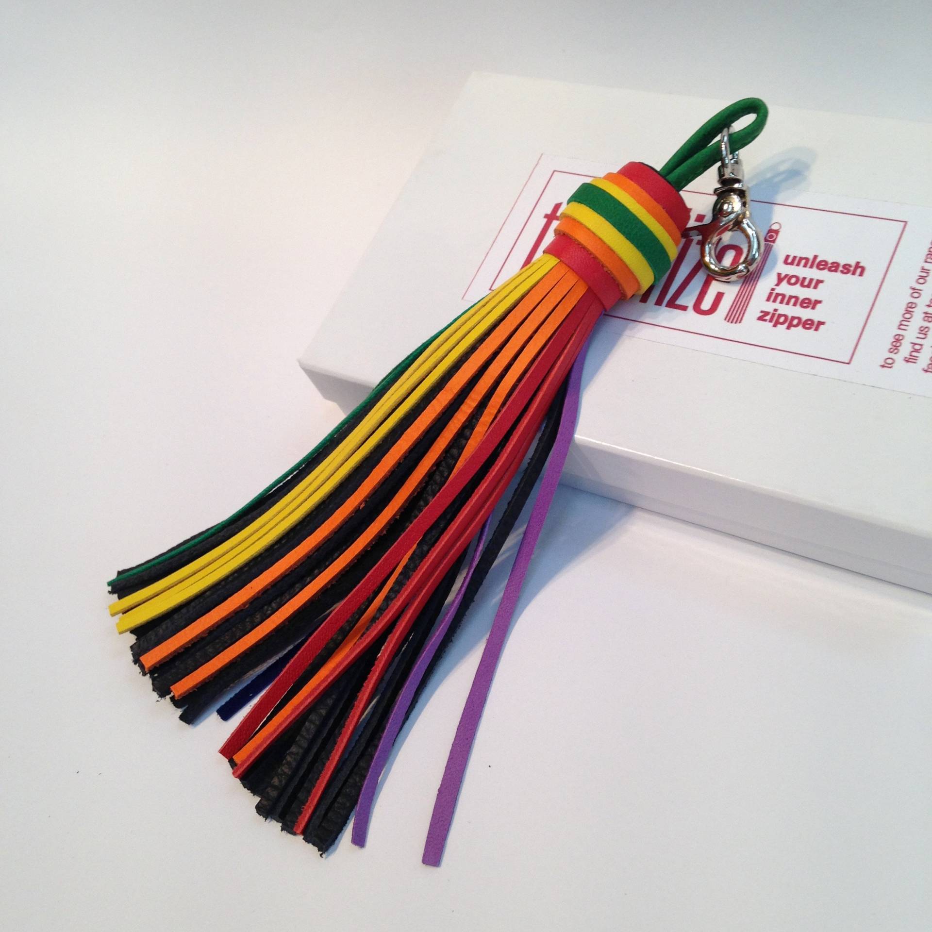 Regenbogen Quaste, Lgbt Stolz Taschenanhänger, Schlüsselbund Taschen 6 Farben Leder Pride Charm, Charm Regenbogen Quaste, Lgbt Stolz Taschenanhänger, Schlüsselbund Taschen 6 Farben Leder Pride Charm, Charm von tasselize