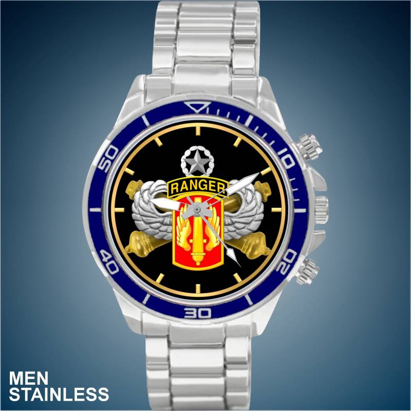 18. Feldartillerie-Brigade-Ranger-Luftlandesmeister-Fallschirmspringer-Wahl Der Uhrenstile Des Mannes von tbreflections