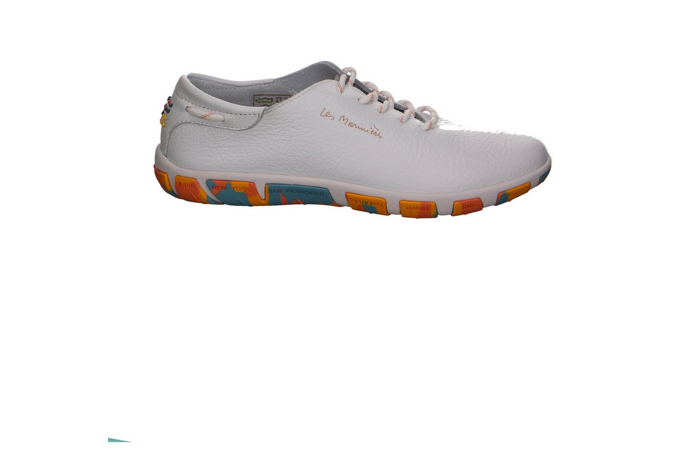 tbs Tamaris Jazaru Leder Schnürschuhe weiss Schnürschuh von tbs