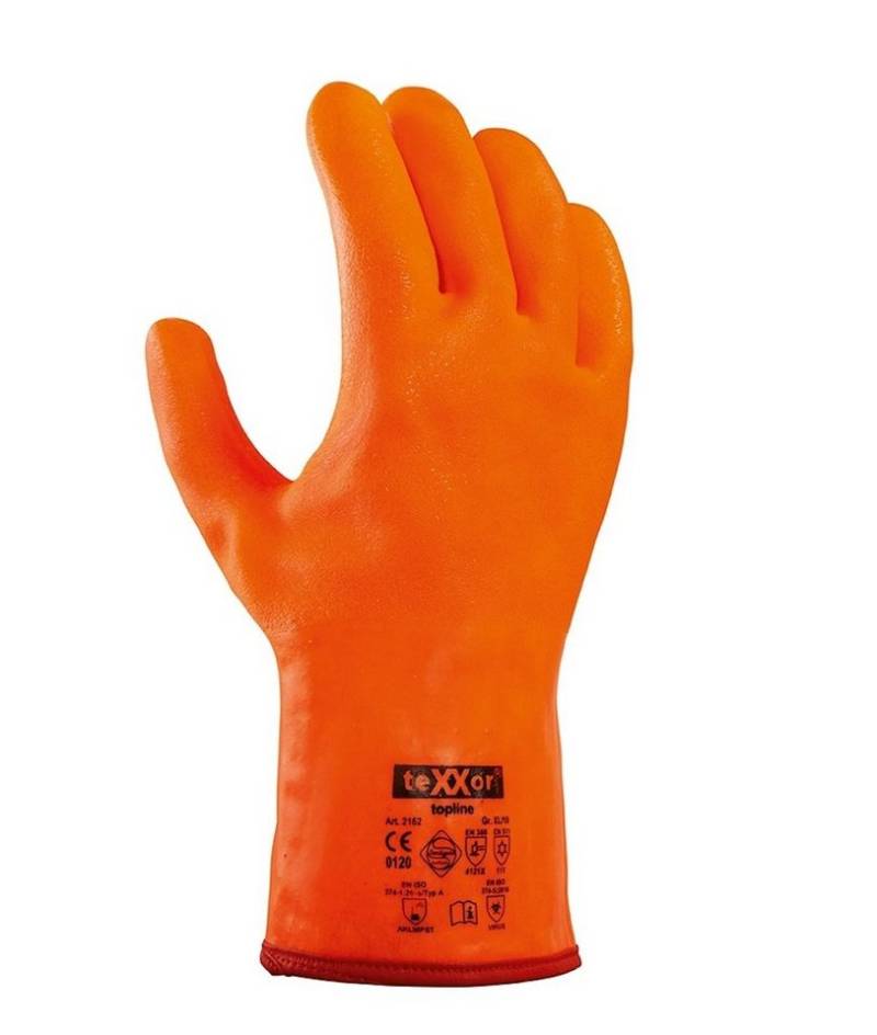 teXXor Arbeitshandschuhe topline Winterhandschuhe PVC Größe 10 bis -20°C von teXXor