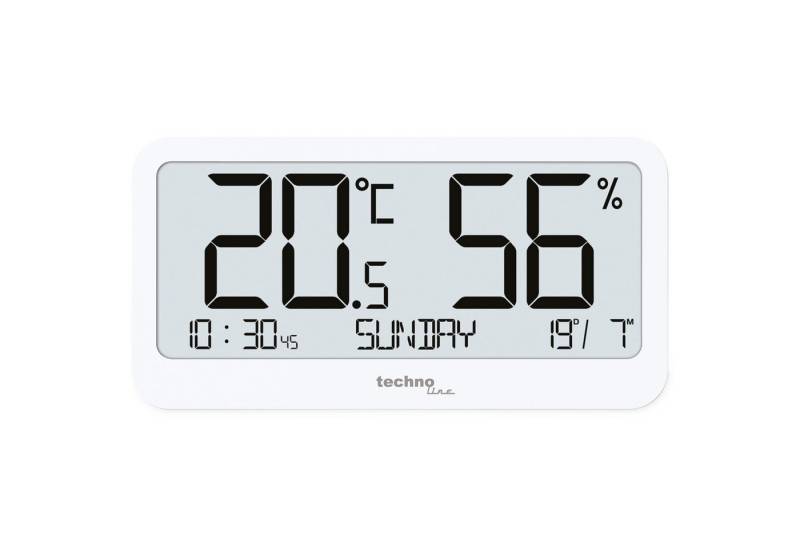 technoline Badethermometer TECHNOLINE Thermo-Hygrometer WS 9455 von technoline