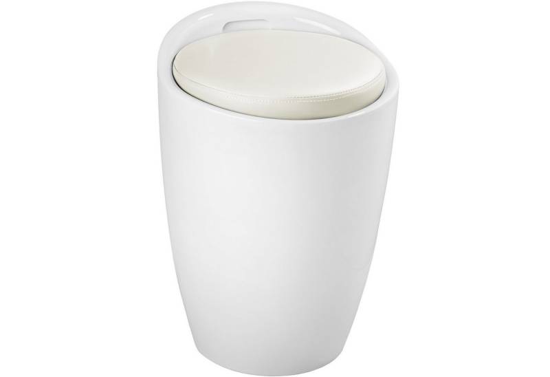 tectake Dusch- und Badhocker Sitzhocker, aus hochwertigem Kunststoff von tectake