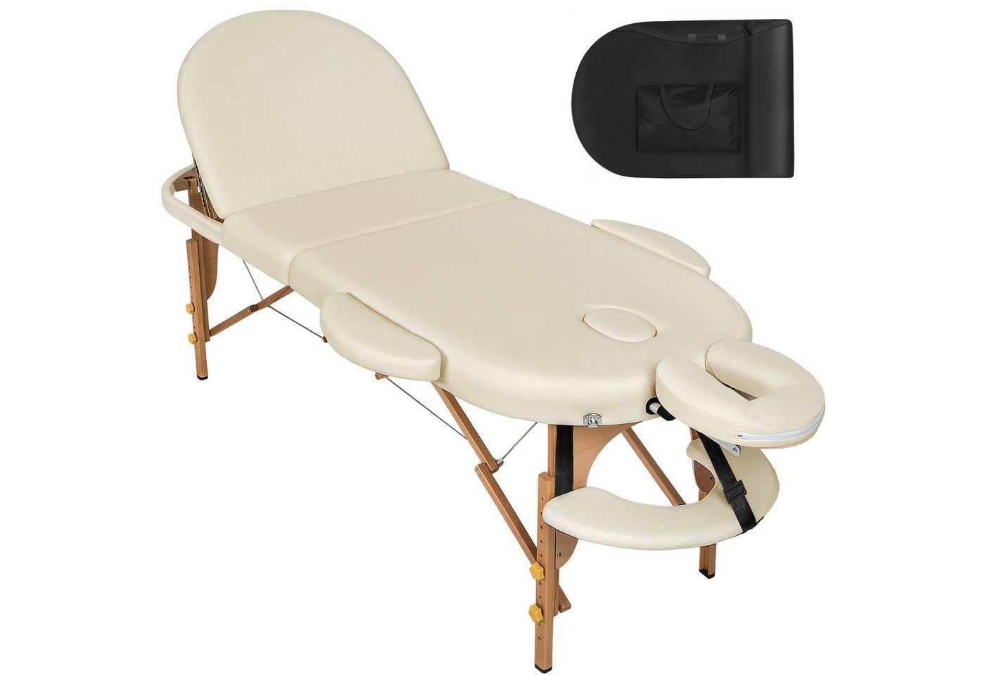 tectake Massageliege Sawsan (Set, 1-St., mit Tragetasche) von tectake