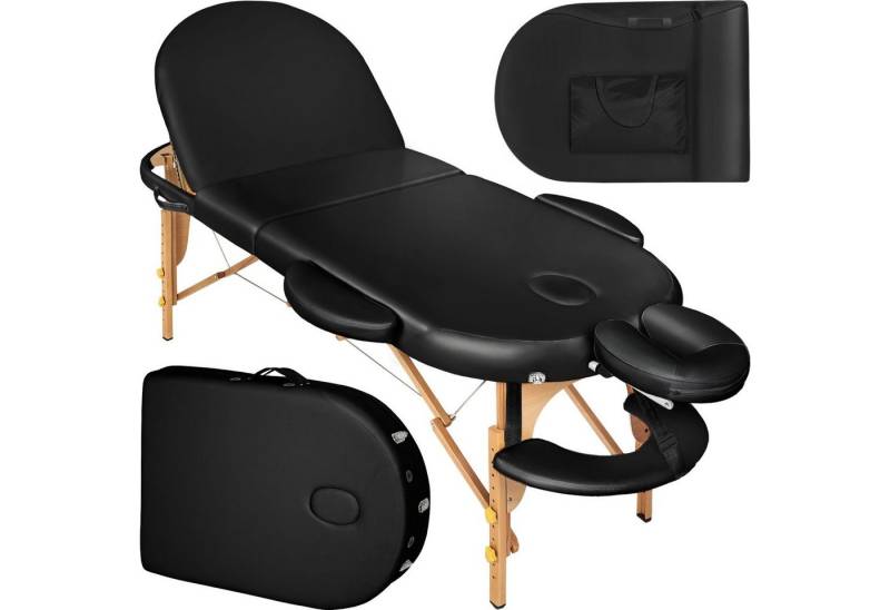 tectake Massageliege 3 Zonen Massageliege (Set, 1-St., mit Tragetasche), Breite 70 cm, Polsterung 5 cm von tectake