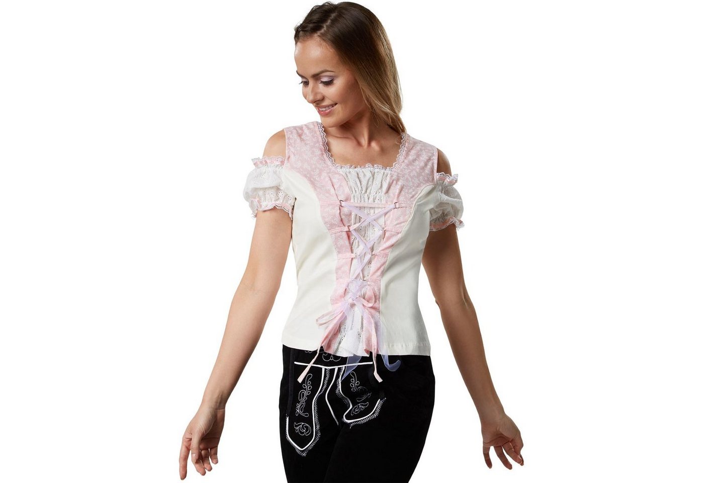 tectake Trachtenbluse Trachtenbluse Kathl von tectake