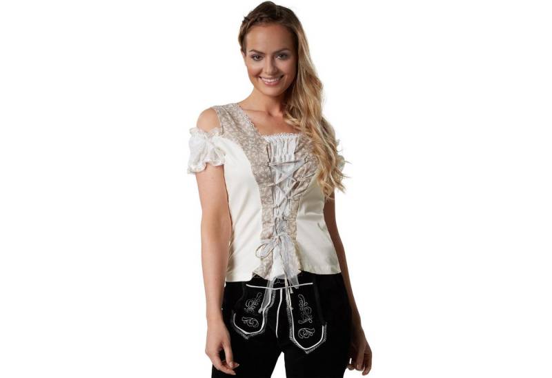 tectake Trachtenbluse Trachtenbluse Traudl von tectake
