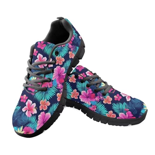 teeinprint Damen-Laufschuhe, bequeme Schnürung, Wanderschuhe, leicht, zum Hineinschlüpfen, athletische Tennisschuhe, Hawaiianischer Hibiskus-Druck, 37 EU teeinprint Damen-Laufschuhe, bequeme Schnürung, Wanderschuhe, leicht, zum Hineinschlüpfen, athletische Tennisschuhe, Hawaiianischer Hibiskus-Druck, 37 EU von teeinprint