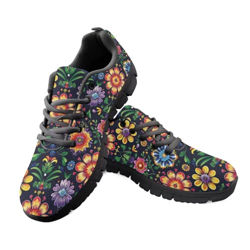 teeinprint Damen-Schlupfschuhe, atmungsaktives Netzgewebe, Schnürung, Wanderschuhe, Outdoor-Schuhe für Joggen, Tennis, Sport, Fitnessstudio, Bright Blossoms, 40 EU teeinprint Damen-Schlupfschuhe, atmungsaktives Netzgewebe, Schnürung, Wanderschuhe, Outdoor-Schuhe für Joggen, Tennis, Sport, Fitnessstudio, Bright Blossoms, 40 EU von teeinprint