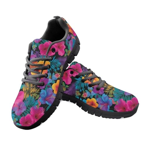 teeinprint Damen-Schlupfschuhe, atmungsaktives Netzgewebe, Schnürung, Wanderschuhe, Outdoor-Schuhe für Joggen, Tennis, Sport, Fitnessstudio, Hibiskus-Design, 39 EU teeinprint Damen-Schlupfschuhe, atmungsaktives Netzgewebe, Schnürung, Wanderschuhe, Outdoor-Schuhe für Joggen, Tennis, Sport, Fitnessstudio, Hibiskus-Design, 39 EU von teeinprint