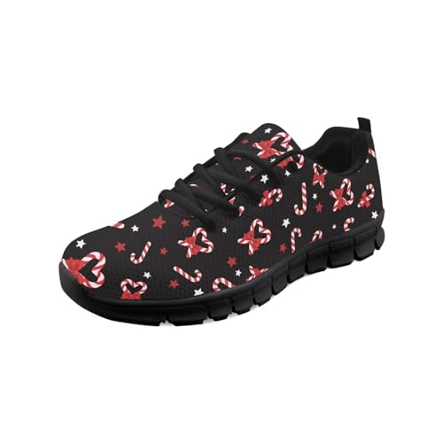 teeinprint Halloween-Wanderschuhe für Damen und Herren, leicht, zum Reinschlüpfen, Laufschuhe, Freizeitschuhe, Arbeitsschuhe, Christmas Cane Candy, 43 EU teeinprint Halloween-Wanderschuhe für Damen und Herren, leicht, zum Reinschlüpfen, Laufschuhe, Freizeitschuhe, Arbeitsschuhe, Christmas Cane Candy, 43 EU von teeinprint