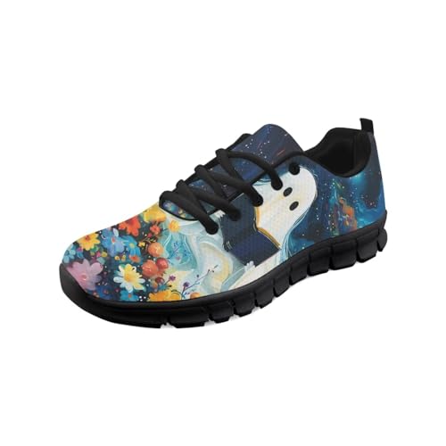 teeinprint Halloween-Wanderschuhe für Damen und Herren, leicht, zum Reinschlüpfen, Laufschuhe, Freizeitschuhe, Arbeitsschuhe, Halloween Geist, 44 EU teeinprint Halloween-Wanderschuhe für Damen und Herren, leicht, zum Reinschlüpfen, Laufschuhe, Freizeitschuhe, Arbeitsschuhe, Halloween Geist, 44 EU von teeinprint