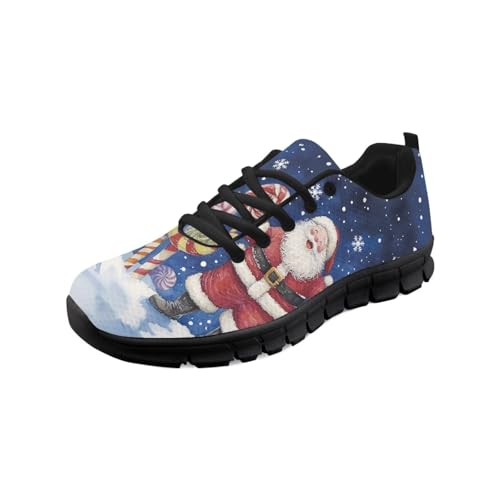 teeinprint Halloween-Wanderschuhe für Damen und Herren, leicht, zum Reinschlüpfen, Laufschuhe, Freizeitschuhe, Arbeitsschuhe, Weihnachtlicher Lebkuchenmann-Druck, 36 EU teeinprint Halloween-Wanderschuhe für Damen und Herren, leicht, zum Reinschlüpfen, Laufschuhe, Freizeitschuhe, Arbeitsschuhe, Weihnachtlicher Lebkuchenmann-Druck, 36 EU von teeinprint