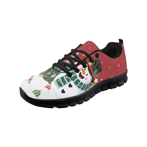 teeinprint Halloween-Wanderschuhe für Damen und Herren, leicht, zum Reinschlüpfen, Laufschuhe, Freizeitschuhe, Arbeitsschuhe, Weihnachts-Schneemann bedruckt, 39 EU teeinprint Halloween-Wanderschuhe für Damen und Herren, leicht, zum Reinschlüpfen, Laufschuhe, Freizeitschuhe, Arbeitsschuhe, Weihnachts-Schneemann bedruckt, 39 EU von teeinprint