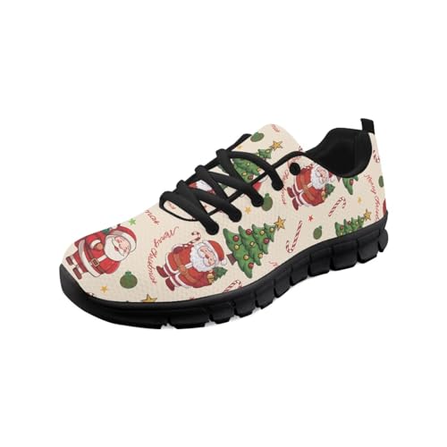 teeinprint Halloween-Wanderschuhe für Damen und Herren, leicht, zum Reinschlüpfen, Laufschuhe, Freizeitschuhe, Arbeitsschuhe, Weihnachtsmann-Muster, 42 EU teeinprint Halloween-Wanderschuhe für Damen und Herren, leicht, zum Reinschlüpfen, Laufschuhe, Freizeitschuhe, Arbeitsschuhe, Weihnachtsmann-Muster, 42 EU von teeinprint
