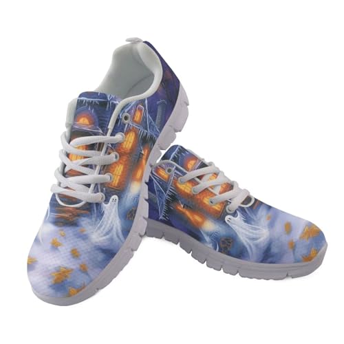 teeinprint Halloween-Wanderschuhe für Damen und Herren, leicht, zum Reinschlüpfen, Laufschuhe, Outdoor-Schuhe, Halloween Geist, 43 EU teeinprint Halloween-Wanderschuhe für Damen und Herren, leicht, zum Reinschlüpfen, Laufschuhe, Outdoor-Schuhe, Halloween Geist, 43 EU von teeinprint