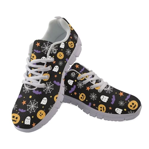 teeinprint Halloween-Wanderschuhe für Damen und Herren, leicht, zum Reinschlüpfen, Laufschuhe, Outdoor-Schuhe, Halloween-Geister-Kürbis-Muster, 40 EU teeinprint Halloween-Wanderschuhe für Damen und Herren, leicht, zum Reinschlüpfen, Laufschuhe, Outdoor-Schuhe, Halloween-Geister-Kürbis-Muster, 40 EU von teeinprint