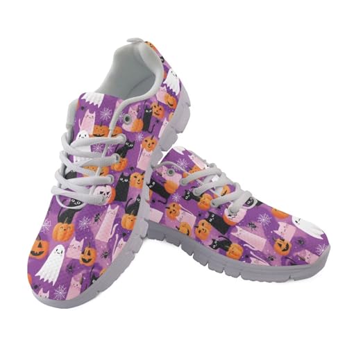 teeinprint Halloween-Wanderschuhe für Damen und Herren, leicht, zum Reinschlüpfen, Laufschuhe, Outdoor-Schuhe, Halloween Ghost Pumpkin Printed, 39 EU teeinprint Halloween-Wanderschuhe für Damen und Herren, leicht, zum Reinschlüpfen, Laufschuhe, Outdoor-Schuhe, Halloween Ghost Pumpkin Printed, 39 EU von teeinprint