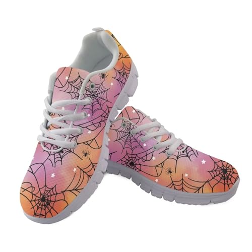 teeinprint Halloween-Wanderschuhe für Damen und Herren, leicht, zum Reinschlüpfen, Laufschuhe, Outdoor-Schuhe, Halloween-Spinnennetz-Druck, 39 EU teeinprint Halloween-Wanderschuhe für Damen und Herren, leicht, zum Reinschlüpfen, Laufschuhe, Outdoor-Schuhe, Halloween-Spinnennetz-Druck, 39 EU von teeinprint