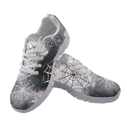 teeinprint Halloween-Wanderschuhe für Damen und Herren, leicht, zum Reinschlüpfen, Laufschuhe, Outdoor-Schuhe, Halloween-Spinnennetz-Muster, 39 EU teeinprint Halloween-Wanderschuhe für Damen und Herren, leicht, zum Reinschlüpfen, Laufschuhe, Outdoor-Schuhe, Halloween-Spinnennetz-Muster, 39 EU von teeinprint