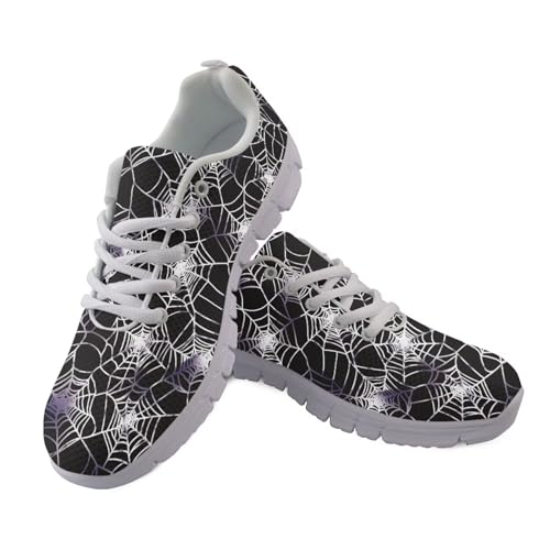 teeinprint Halloween-Wanderschuhe für Damen und Herren, leicht, zum Reinschlüpfen, Laufschuhe, Outdoor-Schuhe, Spinnennetz, 42 EU teeinprint Halloween-Wanderschuhe für Damen und Herren, leicht, zum Reinschlüpfen, Laufschuhe, Outdoor-Schuhe, Spinnennetz, 42 EU von teeinprint