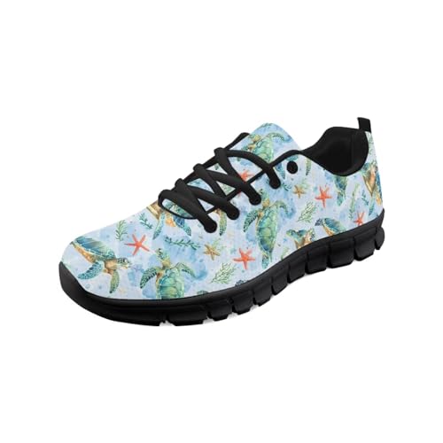 teeinprint Laufschuhe für Damen und Herren, lässig, Schnürung, Walking-Sneaker, atmungsaktiv, Slip-On-Mesh-Turnschuhe, Meeresschildkröten-Muster, 40 EU teeinprint Laufschuhe für Damen und Herren, lässig, Schnürung, Walking-Sneaker, atmungsaktiv, Slip-On-Mesh-Turnschuhe, Meeresschildkröten-Muster, 40 EU von teeinprint