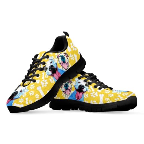 teeinprint Sneakers für Damen und Herren, atmungsaktives Netzgewebe, Schnürschuhe, Wanderschuhe, Outdoor, Joggen, Tennis, Bedruckt mit Hundemotiv, 41 EU teeinprint Sneakers für Damen und Herren, atmungsaktives Netzgewebe, Schnürschuhe, Wanderschuhe, Outdoor, Joggen, Tennis, Bedruckt mit Hundemotiv, 41 EU von teeinprint