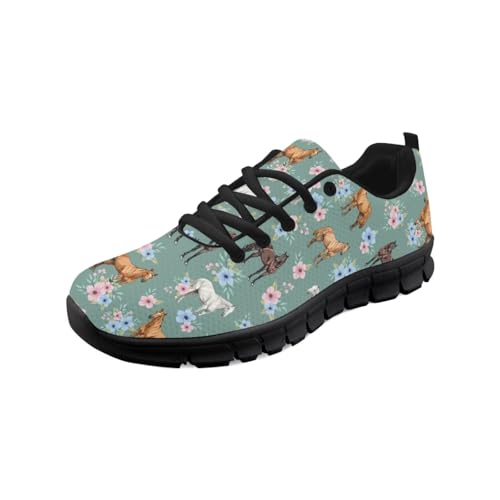 teeinprint Wanderschuhe für Damen, leicht, Schnürung, Laufschuhe, Sneaker, lässig, Schlupfschuhe, Arbeitsschuhe, Pferdeblume, 41 EU teeinprint Wanderschuhe für Damen, leicht, Schnürung, Laufschuhe, Sneaker, lässig, Schlupfschuhe, Arbeitsschuhe, Pferdeblume, 41 EU von teeinprint