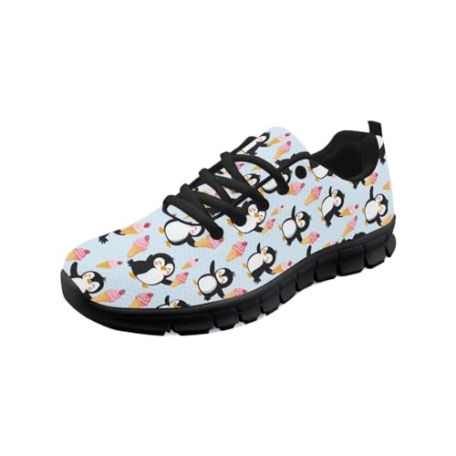 teeinprint Wanderschuhe für Damen, leicht, Schnürung, Laufschuhe, Sneaker, lässig, Schlupfschuhe, Arbeitsschuhe, Pinguin-Aufdruck, 41 EU teeinprint Wanderschuhe für Damen, leicht, Schnürung, Laufschuhe, Sneaker, lässig, Schlupfschuhe, Arbeitsschuhe, Pinguin-Aufdruck, 41 EU von teeinprint