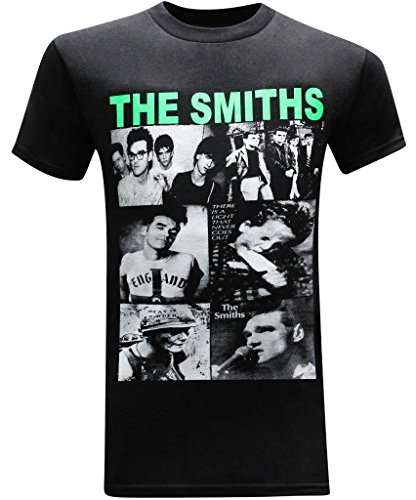 The Smiths Classic Rock Band Herren T-Shirt, Smiths Zusammenstellung, Klein von tees geek