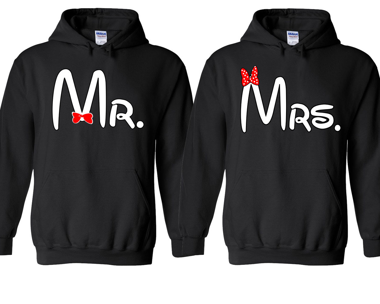 Herr Und Frau Old Cartoon Paar Passende Hoodie Gebrochen Herz Liebe Sweatshirt Kapuzen von teesbycartoon