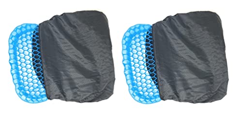 tempo di saldi 2 x Tragbares Flex-Gel-Kissen Frisch Atmungsaktiv Anti-Decubito Komfortable, Mehrfarbig, Large tempo di saldi 2 x Tragbares Flex-Gel-Kissen Frisch Atmungsaktiv Anti-Decubito Komfortable, Mehrfarbig, Large von tempo di saldi