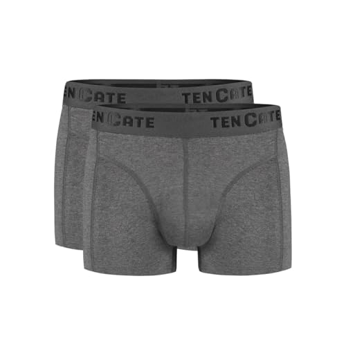 ten Cate Men's Basics Shorty 2-Pack Underwear, Antra Melee, Four Times Extra Large (2er Pack) von ten Cate