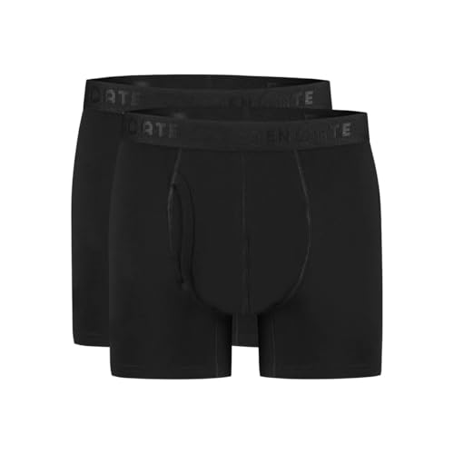 ten Cate Men's Basics Shorty Underwear, Black, Four Times Extra Large (2er Pack) von ten Cate