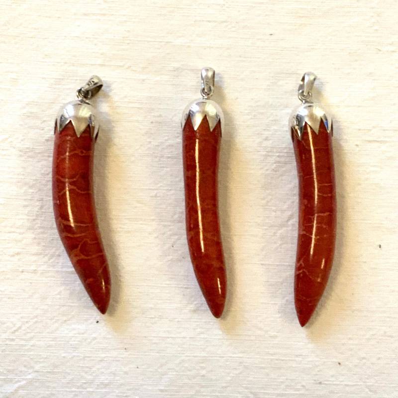 Großer Anhänger Koralle von tendenceByAngela