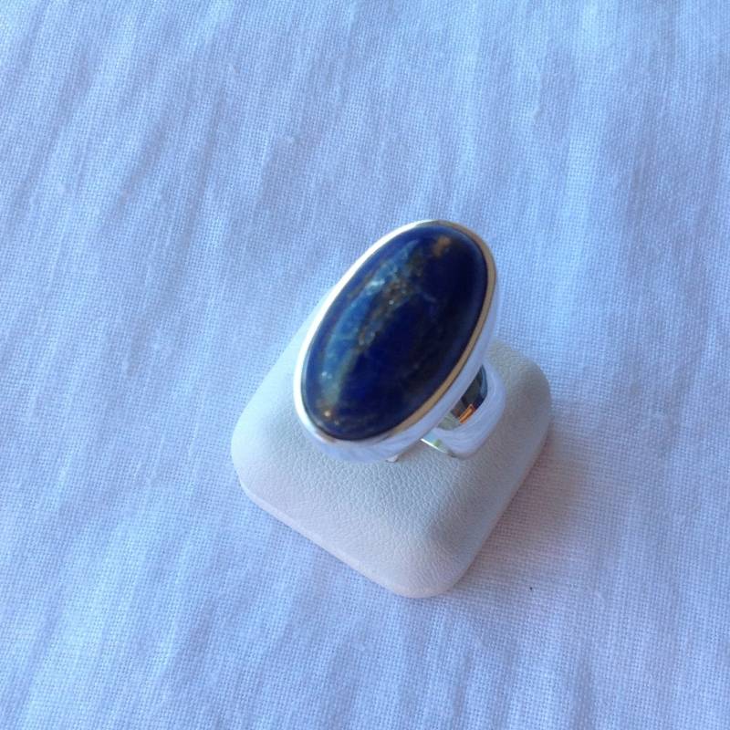Schöner Ring Lapislazuli, 925Er Silber von tendenceByAngela