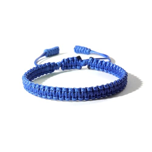 tenghong2021 Handgestricktes Armband für Damen, tibetisch-buddhistisch, gewebtes Glücks-Baumwollarmband, verstellbar, gestrickt, geflochten, verstellbares Armband für Männer, Geschenke, Schmuck tenghong2021 Handgestricktes Armband für Damen, tibetisch-buddhistisch, gewebtes Glücks-Baumwollarmband, verstellbar, gestrickt, geflochten, verstellbares Armband für Männer, Geschenke, Schmuck von tenghong2021