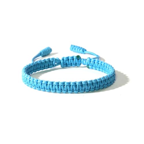tenghong2021 Handgestricktes Armband für Damen, tibetisch-buddhistisch, gewebtes Glücks-Baumwollarmband, verstellbar, gestrickt, geflochten, verstellbares Armband für Männer, Geschenke, Schmuck tenghong2021 Handgestricktes Armband für Damen, tibetisch-buddhistisch, gewebtes Glücks-Baumwollarmband, verstellbar, gestrickt, geflochten, verstellbares Armband für Männer, Geschenke, Schmuck von tenghong2021