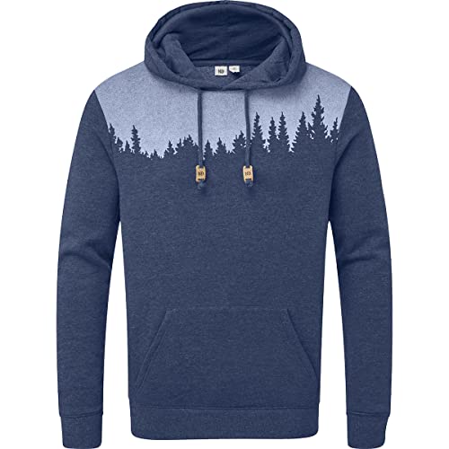 tentree Herren Juniper Hoodie, Moonlit Ocean Heather, L von tentree