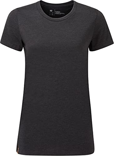 Tentree Womens Treeblend Classic T-Shirt, L, Meteorite Black Heather von tentree