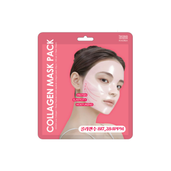 tenzero - Collagen Mask Pack - 3pcs - Rose Peptide von tenzero