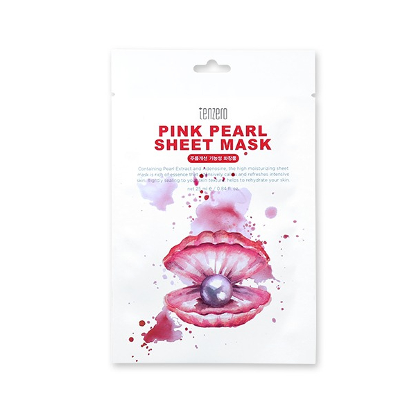 tenzero - Pink Pearl Sheet Mask - 1stück tenzero - Pink Pearl Sheet Mask - 1stück von tenzero