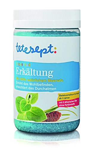 tetesept Kinder Erkältung Meersalz, 1er Pack (1 x 750 g) von tetesept