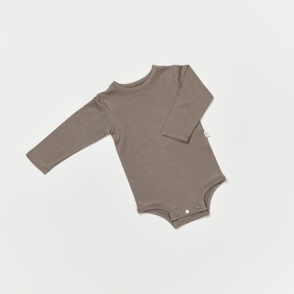 tetoi-vienna TENCEL langarm Baby Body "Waldbad" von tetoi-vienna