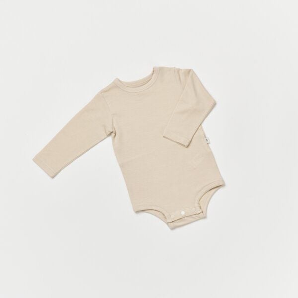 tetoi-vienna TENCEL langarm Baby Body "Waldbad" von tetoi-vienna