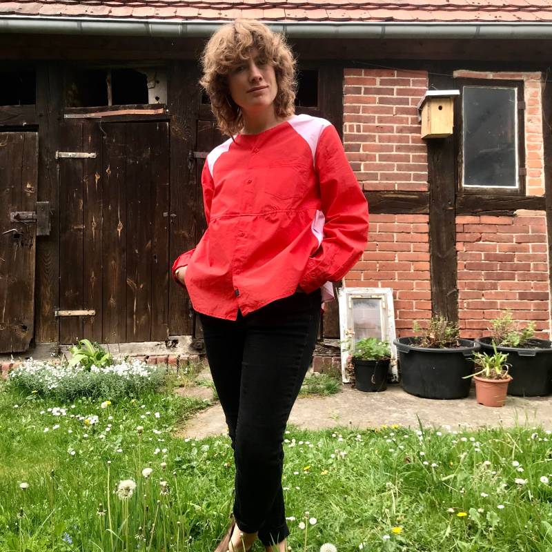 Bluse Colorblocking Bluse Colorblocking von tetzlove