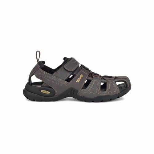 Teva Herren Forebay Geschlossene Sandalen, Braun (Turkish Coffee Tkcf), 42 EU von Teva