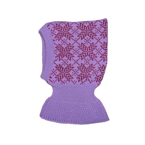 100% Merino Wolle Balaclava Wintermütze Baby Kinder Mädchen Junge Gestrickt von tevirP